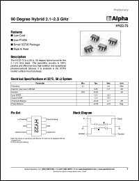 HY22-73 Datasheet