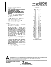 SN74ALVC162836DGGR Datasheet
