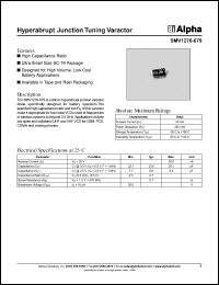SMV1270-079 Datasheet