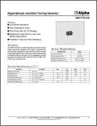 SMV1705-079 Datasheet