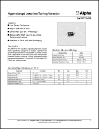 SMV1770-079 Datasheet