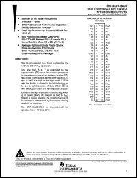 SN74ALVC16834DGVR Datasheet