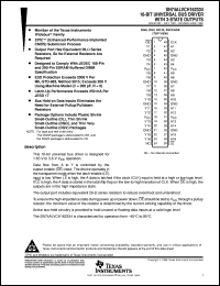 SN74ALVCH162334DLR Datasheet