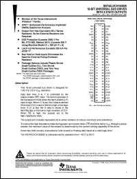 SN74ALVCH162835DGGR Datasheet