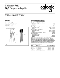 2N4416 Datasheet