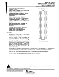 SN74ALVCH16334DGVR Datasheet