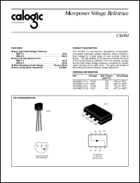 CA1458T Datasheet