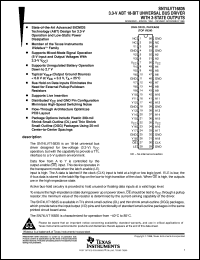 SN74LVT16835DGGR Datasheet