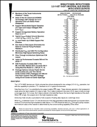 SN74LVTH16835DGGR Datasheet