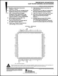 SNJ54ABTH32316HT Datasheet