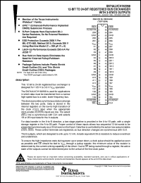 SN74ALVCH162268DLR Datasheet