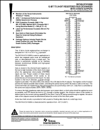SN74ALVCH16269DGGR Datasheet