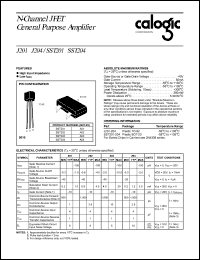 SST201 Datasheet