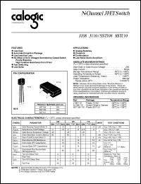 SST109 Datasheet