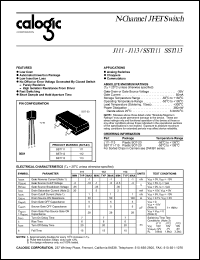 SST111 Datasheet
