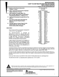 SN74ALVCH162721DL Datasheet