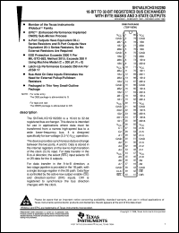 SN74ALVCHG162280DBBR Datasheet