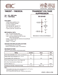 1N6292 Datasheet