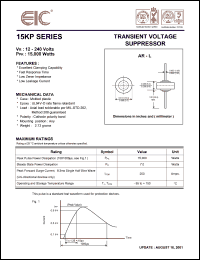 15KP90 Datasheet