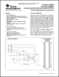 CY74FCT16500CTPAC Datasheet