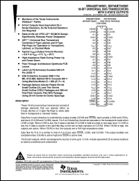 SN74ABT162500DL Datasheet