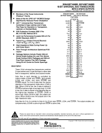 SN74ABT16500BDLR Datasheet