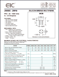 2W10 Datasheet
