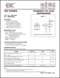 5KP13A Datasheet