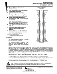 SN74ALVCH162601DGGR Datasheet