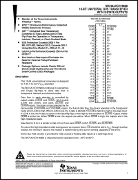 SN74ALVCH16600DGGR Datasheet