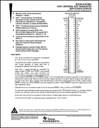 SN74ALVCH16600DL Datasheet