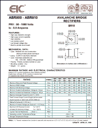 ABR810 Datasheet