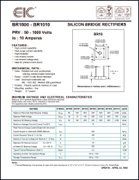 BR1002 Datasheet