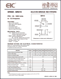 BR808 Datasheet
