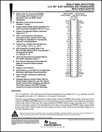 SN74LVT16500DGGR Datasheet