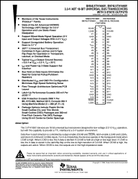 SN74LVTH16543DL Datasheet