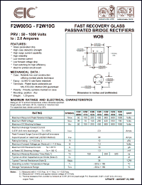 F2W10G Datasheet