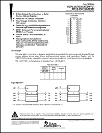 74ACT11244PWLE Datasheet