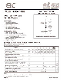 FR204 Datasheet