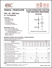 FR301G Datasheet