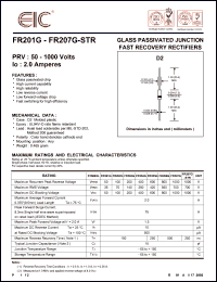 FR207G Datasheet