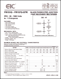 FR155G Datasheet