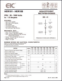 HER106 Datasheet
