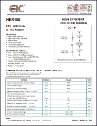 HER180 Datasheet