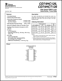 CD54HC125F3A Datasheet