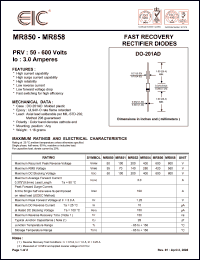 MR852 Datasheet