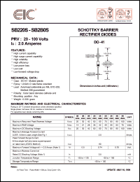 SB290S Datasheet