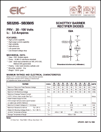 SB390S Datasheet