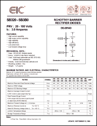 SB380 Datasheet