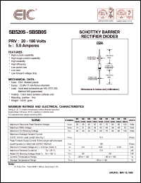 SB570S Datasheet